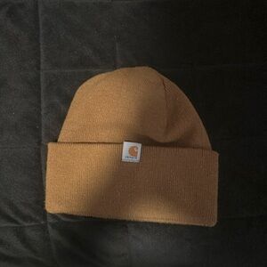 brown carhartt beanie